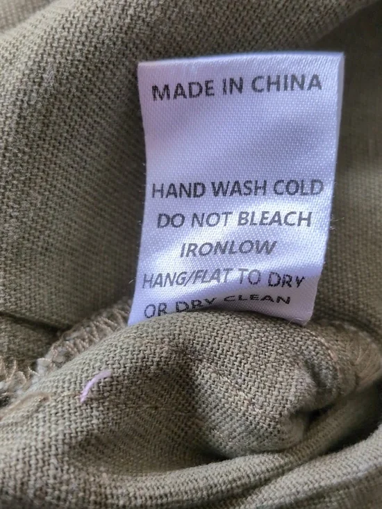 Oddi Los Angeles Washer Camo Wide Leg Pants with Pink Lace Trim S - Picture 14 of 16